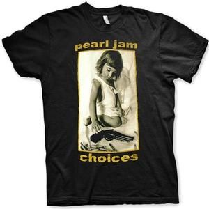 Pearl Jam Choices Band Shirt Unisex Black